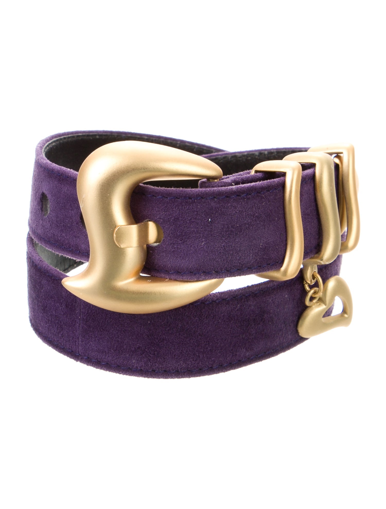 Escada Vintage Suede Waist Belt