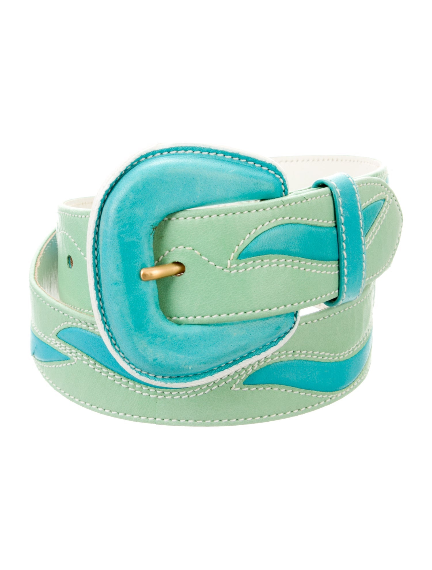 Escada Vintage Leather Waist Belt