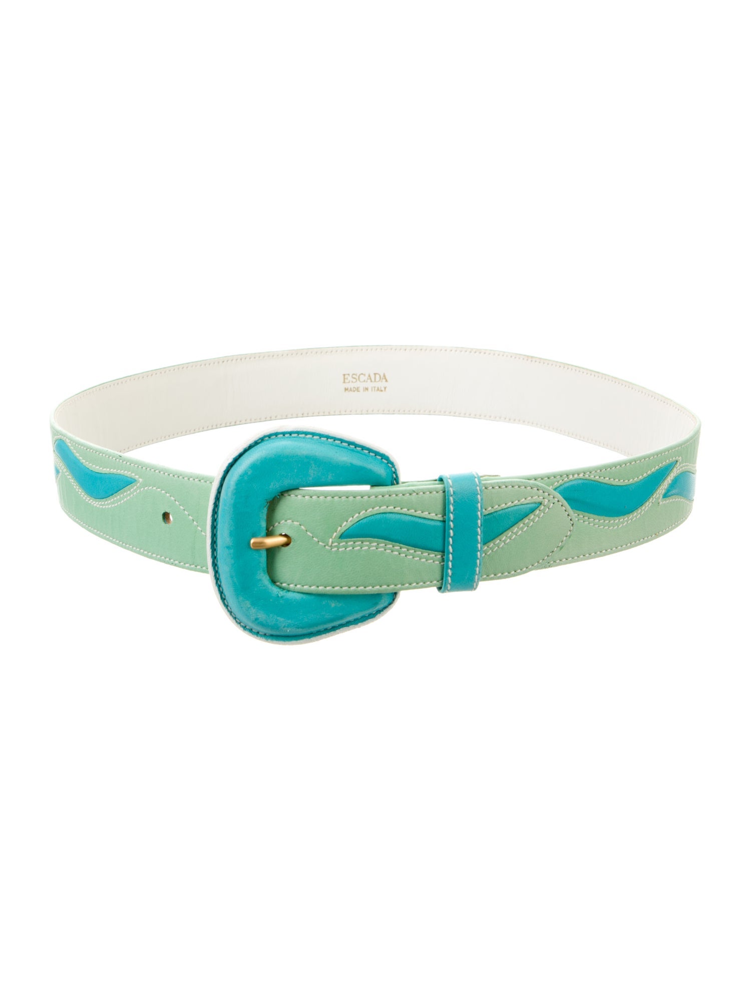 Escada Vintage Leather Waist Belt