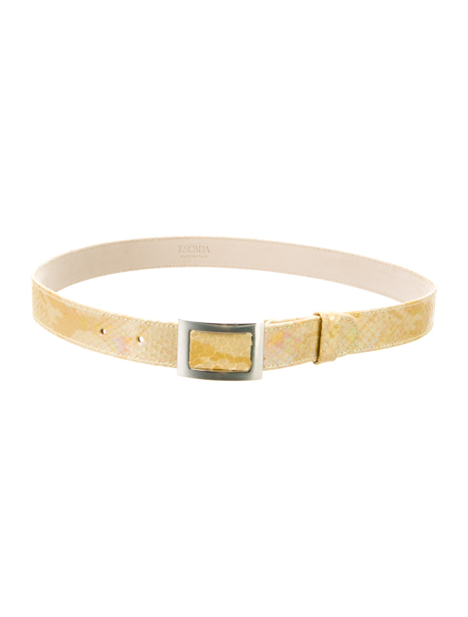 Escada Vintage Skinny Waist Belt