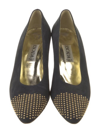 Escada Suede Pumps