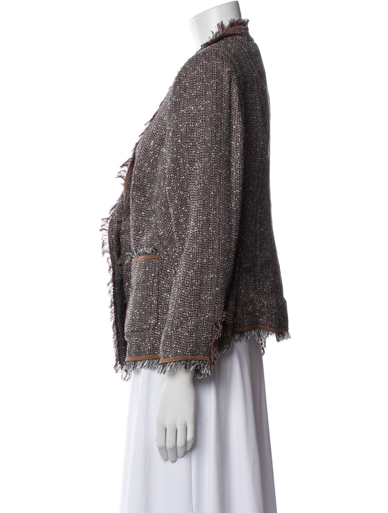 Escada Linen Printed Blazer