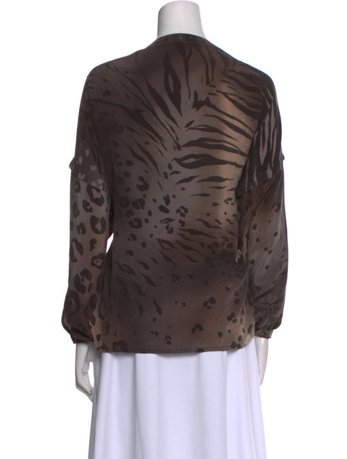 Escada Silk Printed Blouse