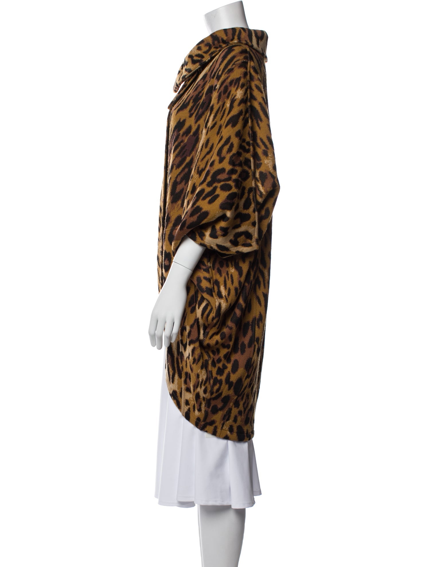 Escada Animal Print Coat w/ Tags