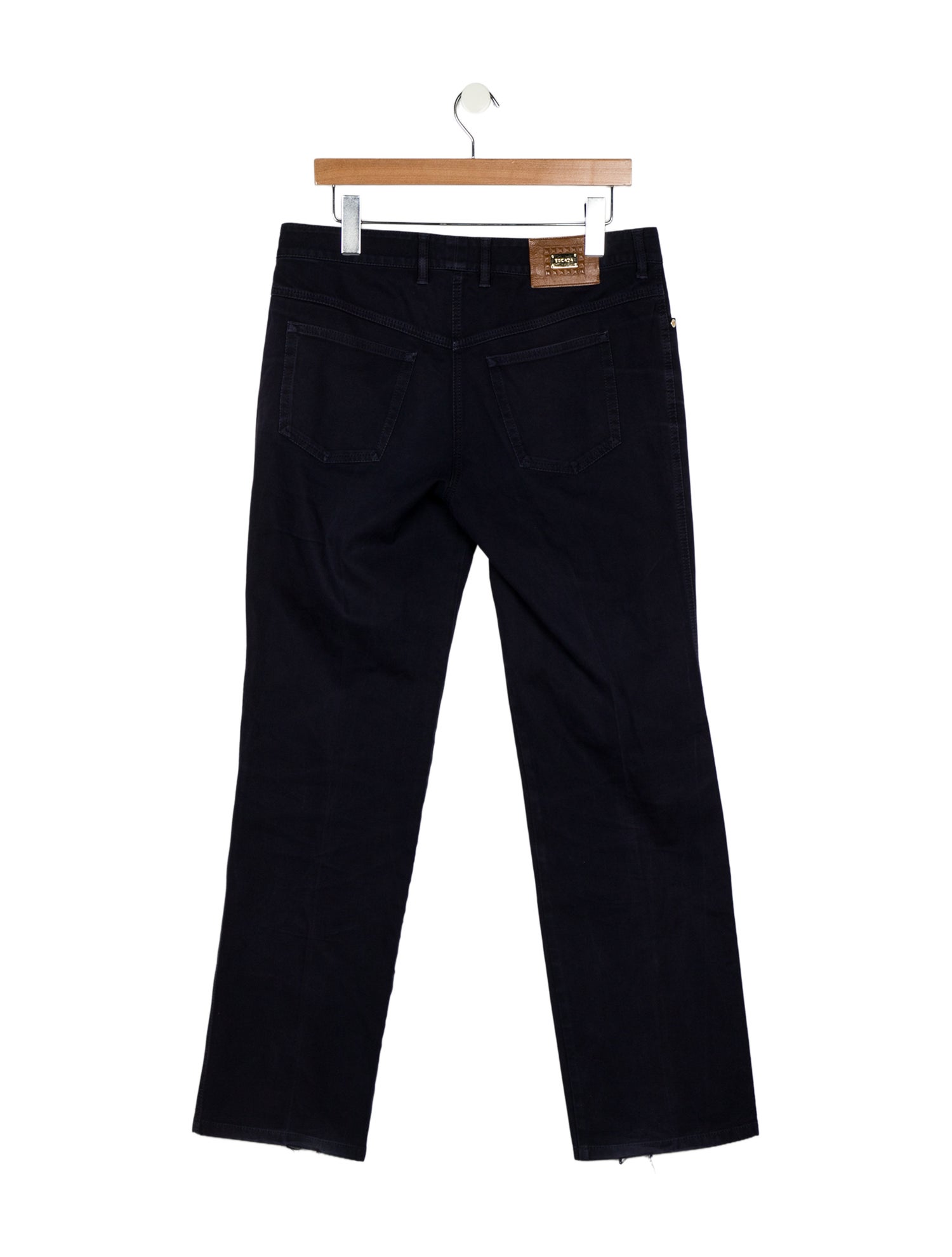 Escada High-Rise Wide Leg Jeans