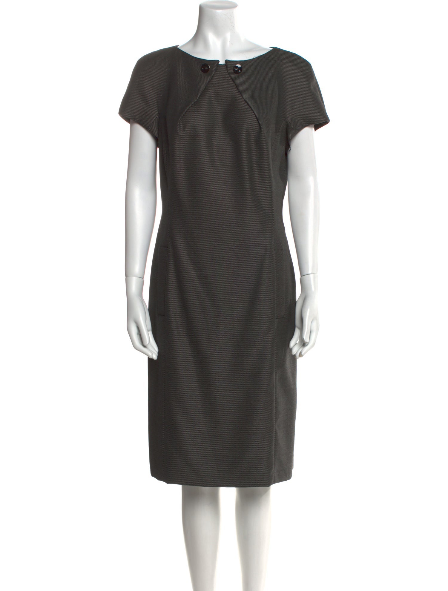 Escada Wool Midi Length Dress