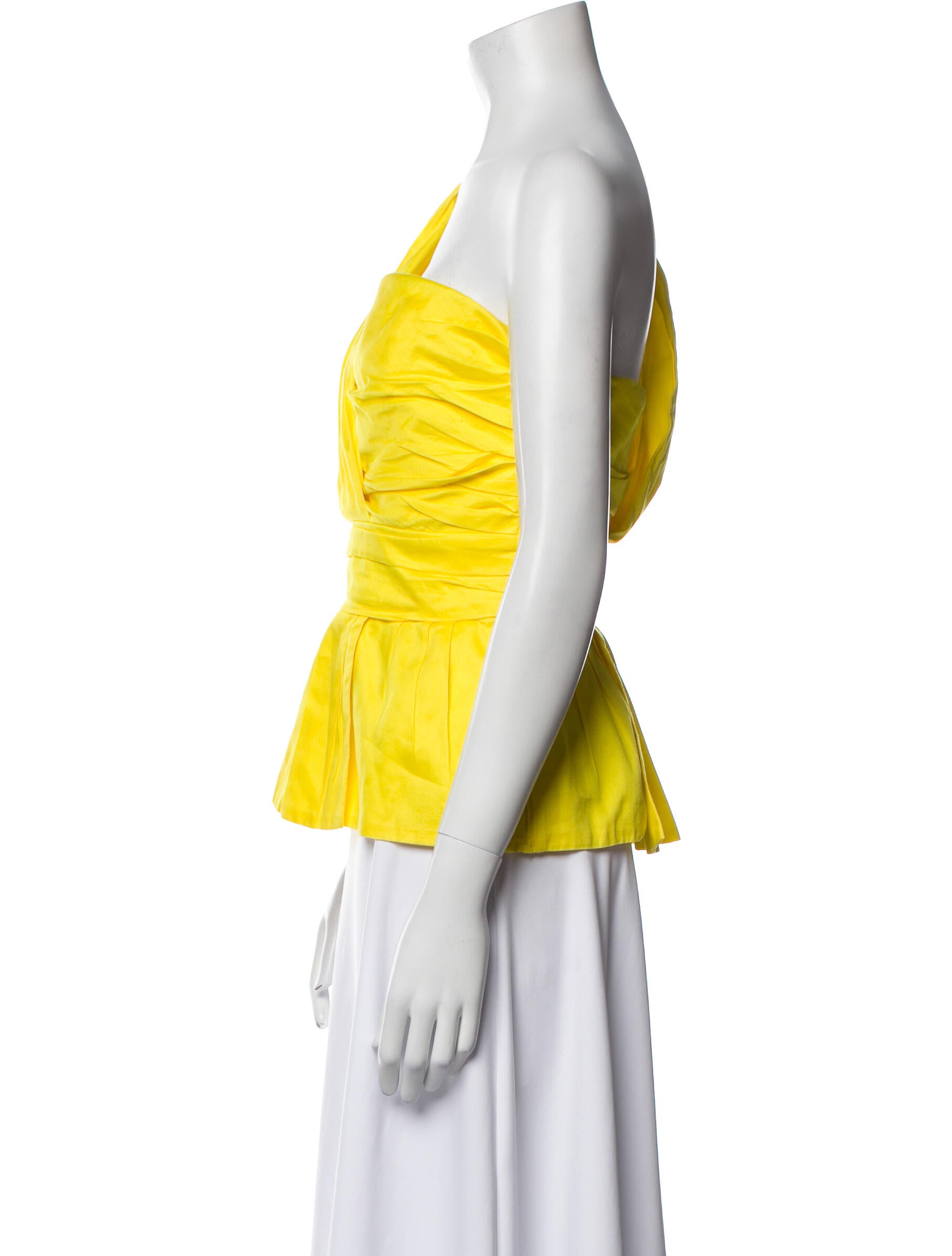 Escada One-Shoulder Sleeveless Top