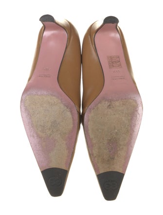 Escada Leather Pumps