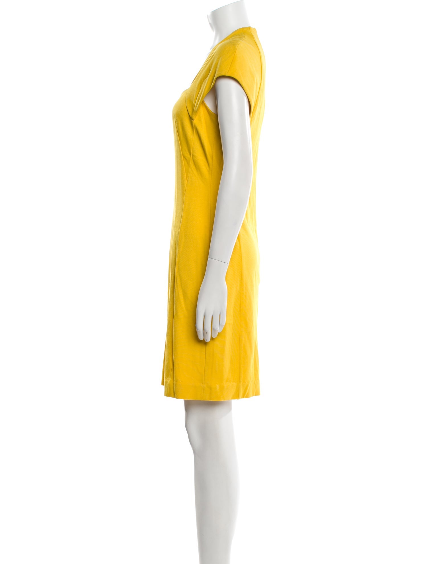 Escada Square Neckline Mini Dress