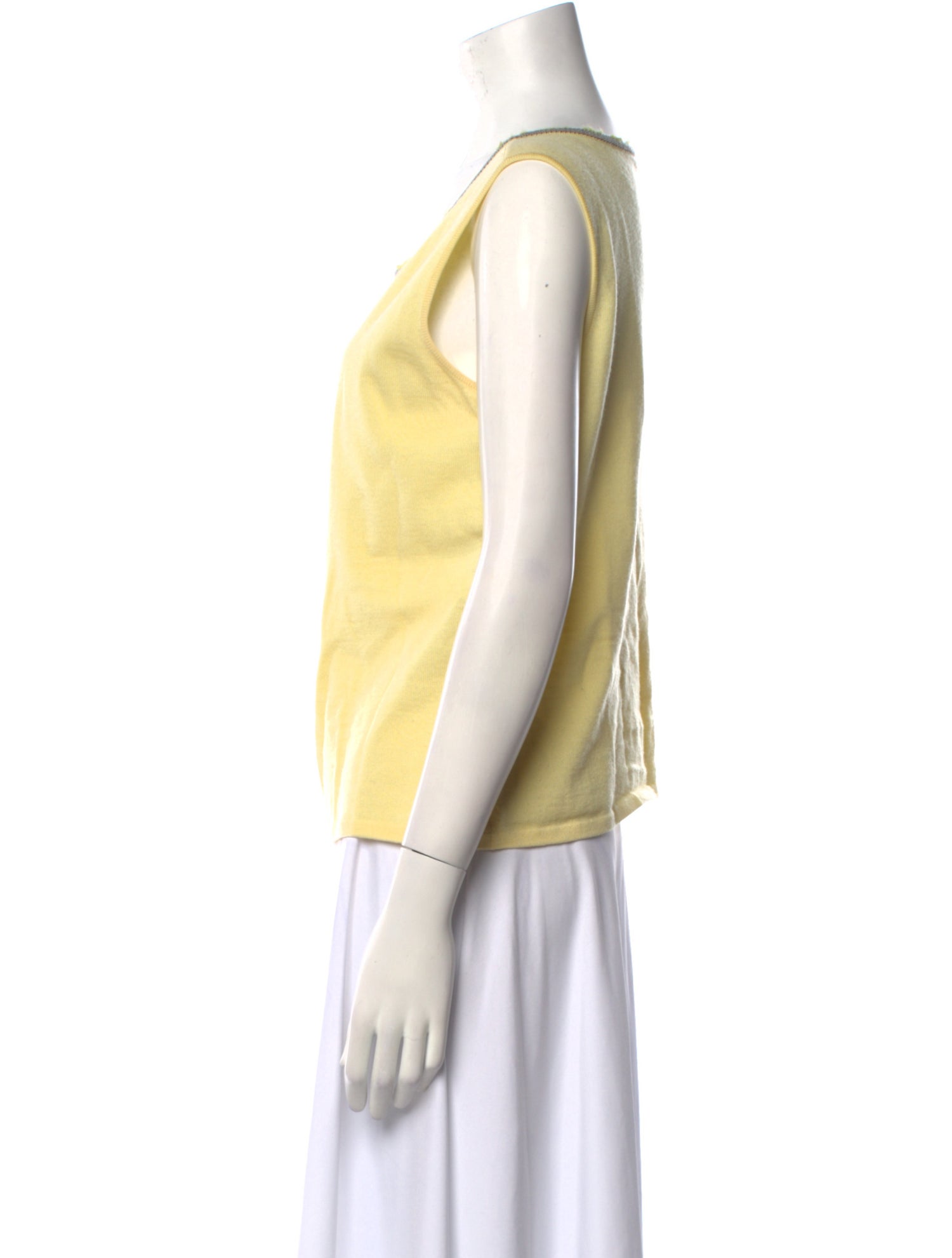 Escada Wool Scoop Neck Top