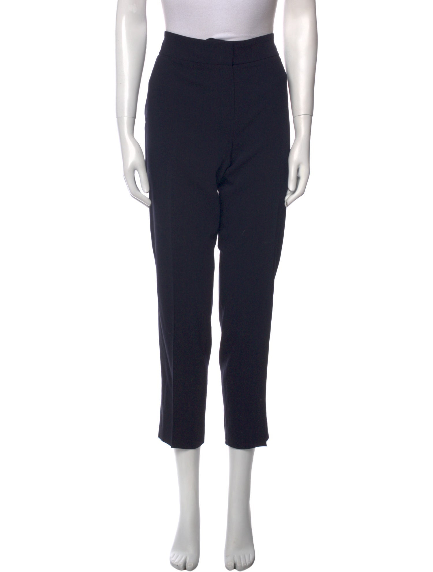 Escada Virgin Wool Straight Leg Pants