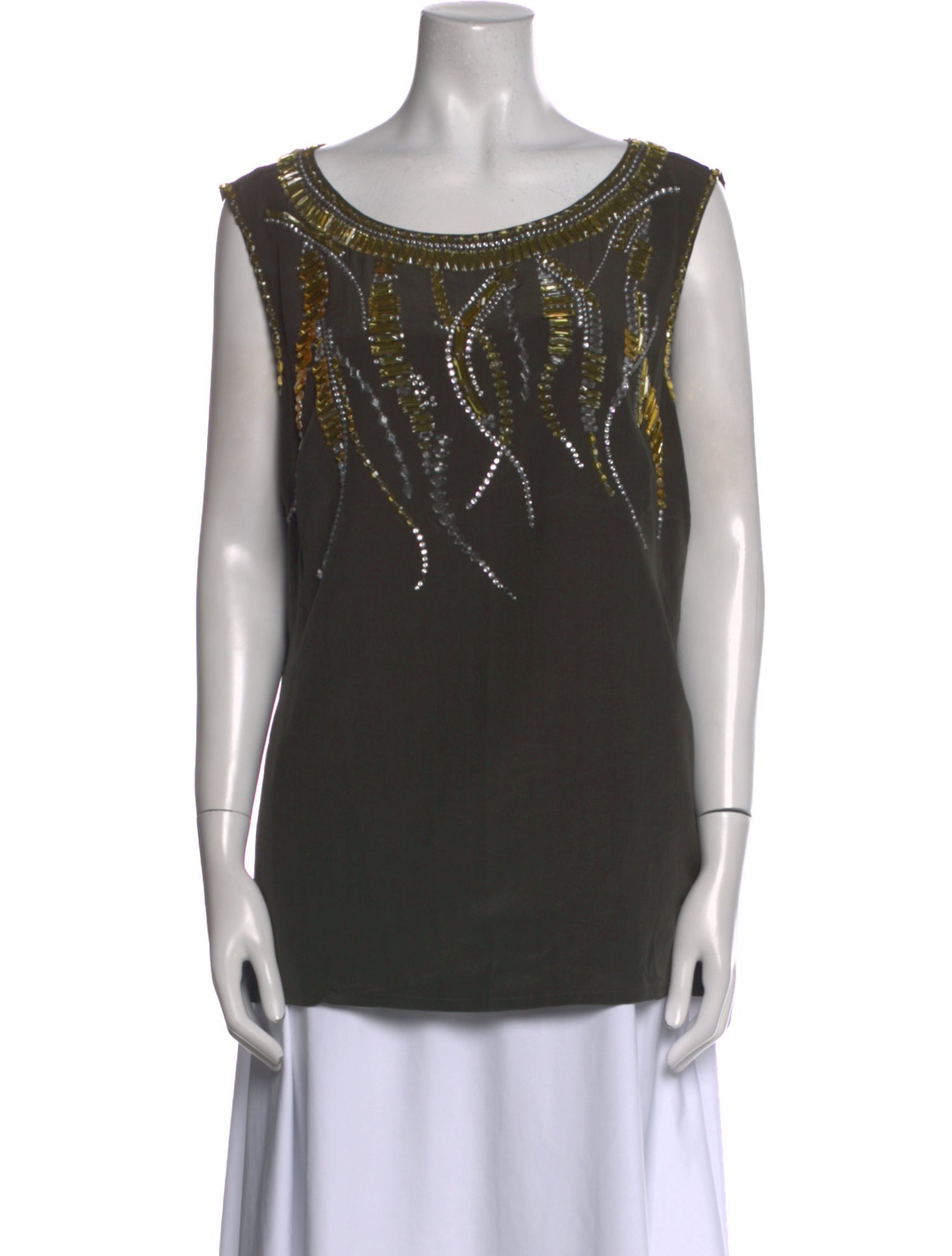 Escada Silk Patterned Top