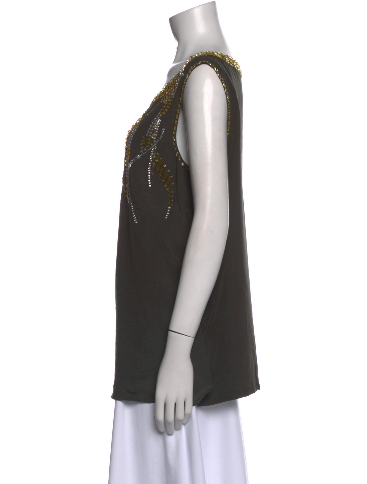 Escada Silk Patterned Top