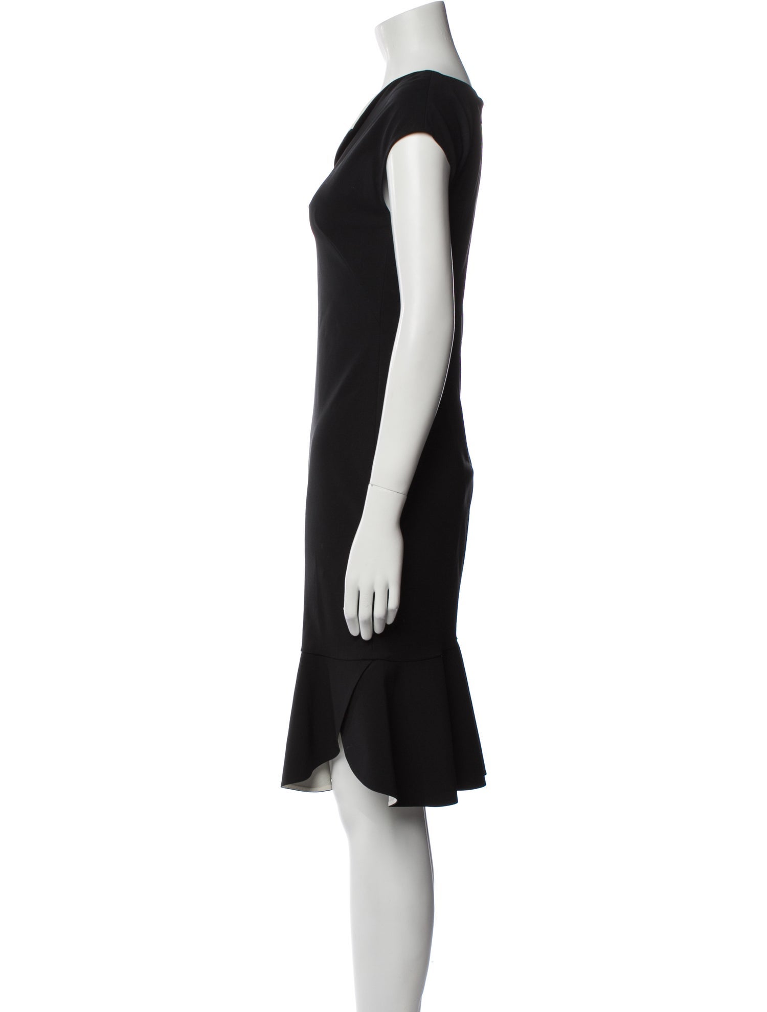Escada Wool Knee-Length Dress
