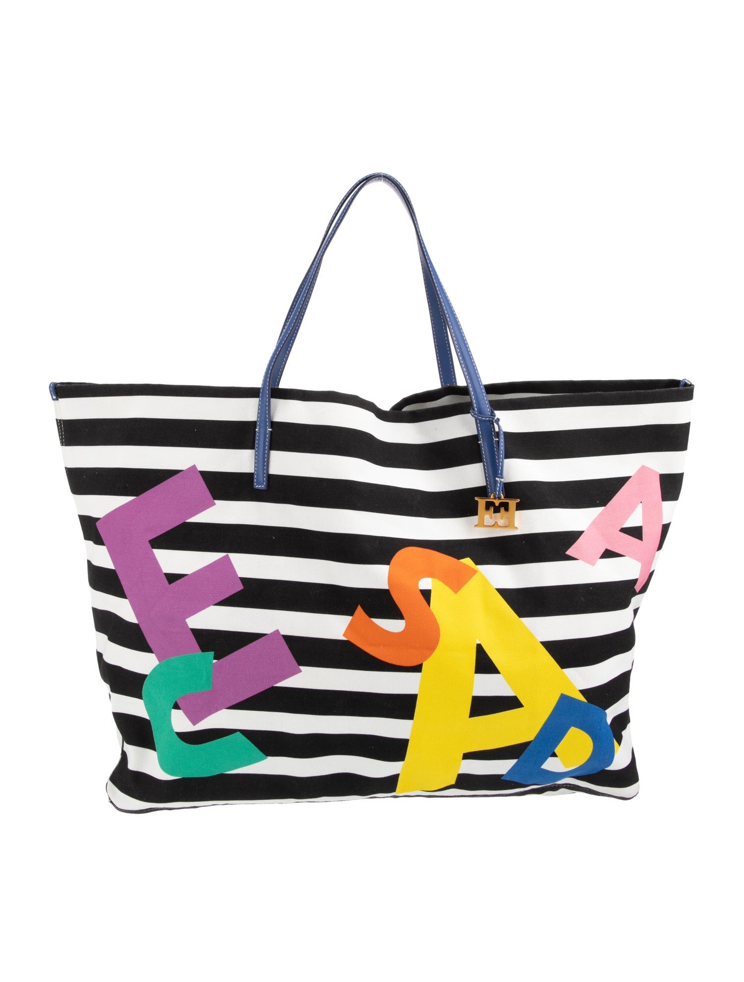 Escada Canvas Tote