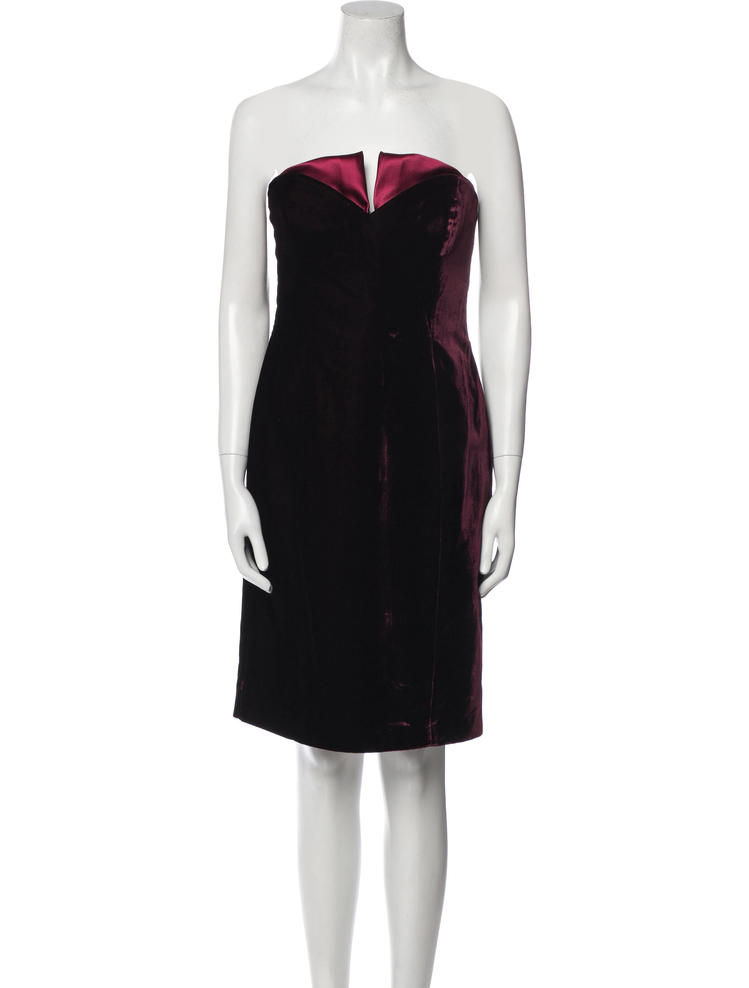 Escada Strapless Mini Dress