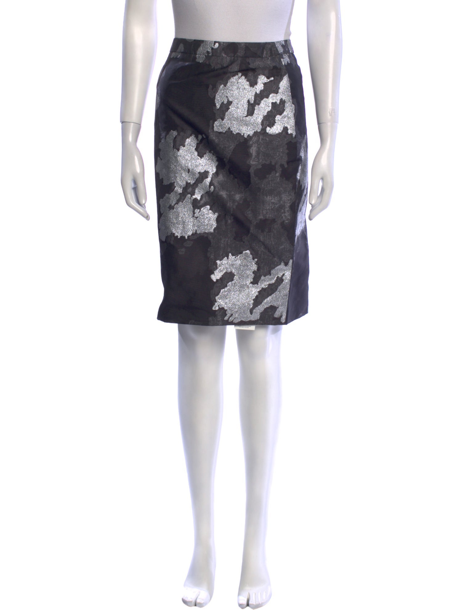 Escada Printed Knee-Length Skirt w/ Tags
