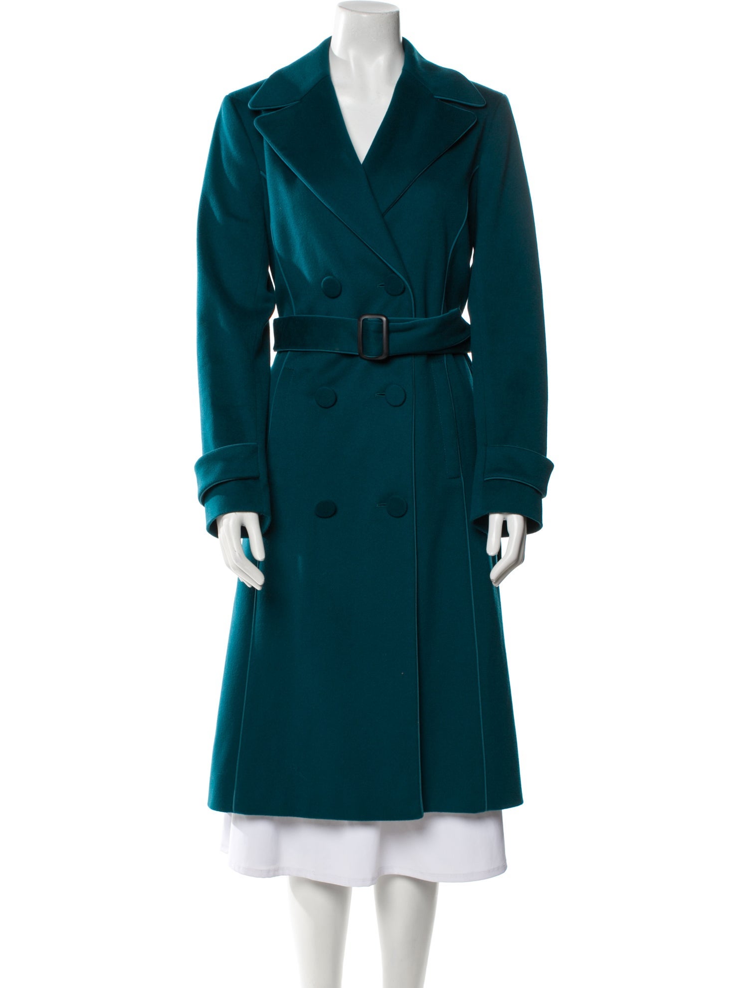 Escada Virgin Wool Trench Coat