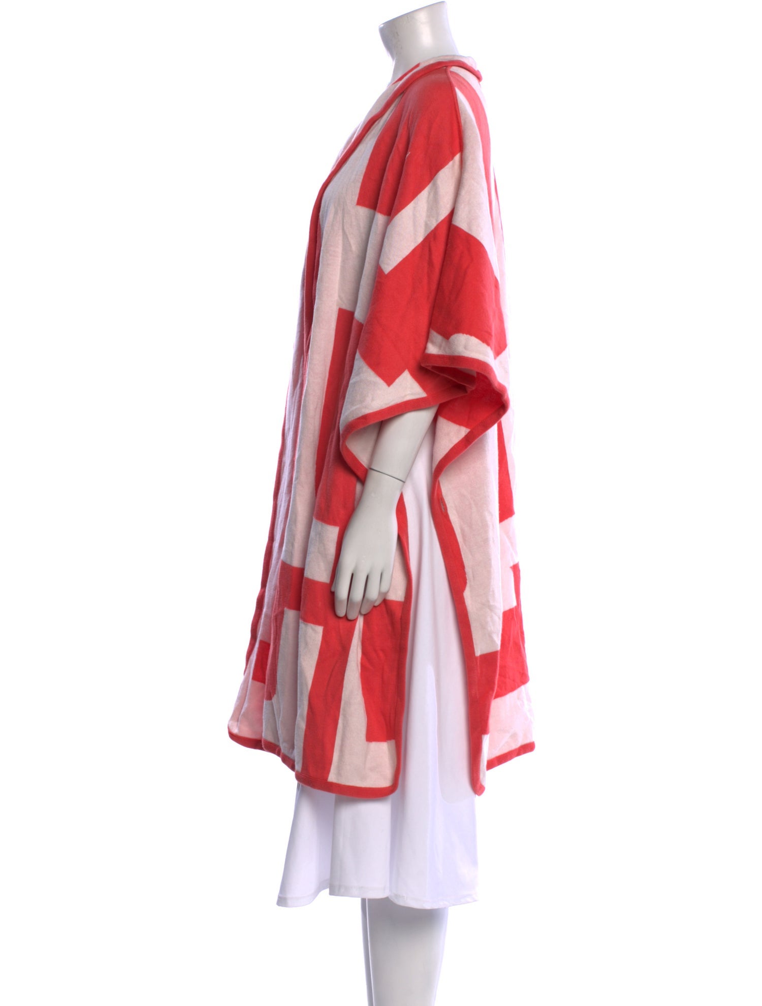 Escada Striped V-Neck Sweater