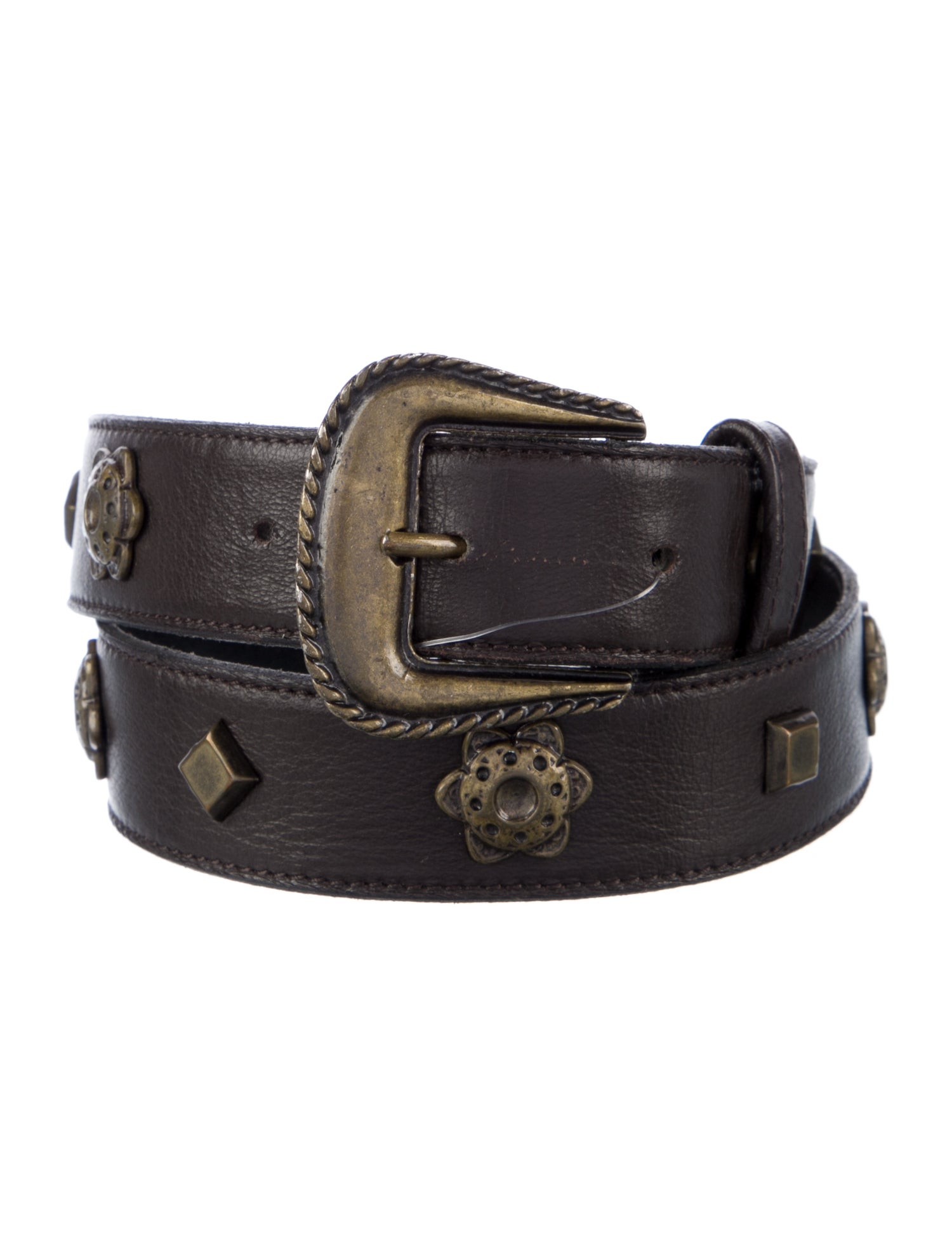 Escada Skinny Leather Belt