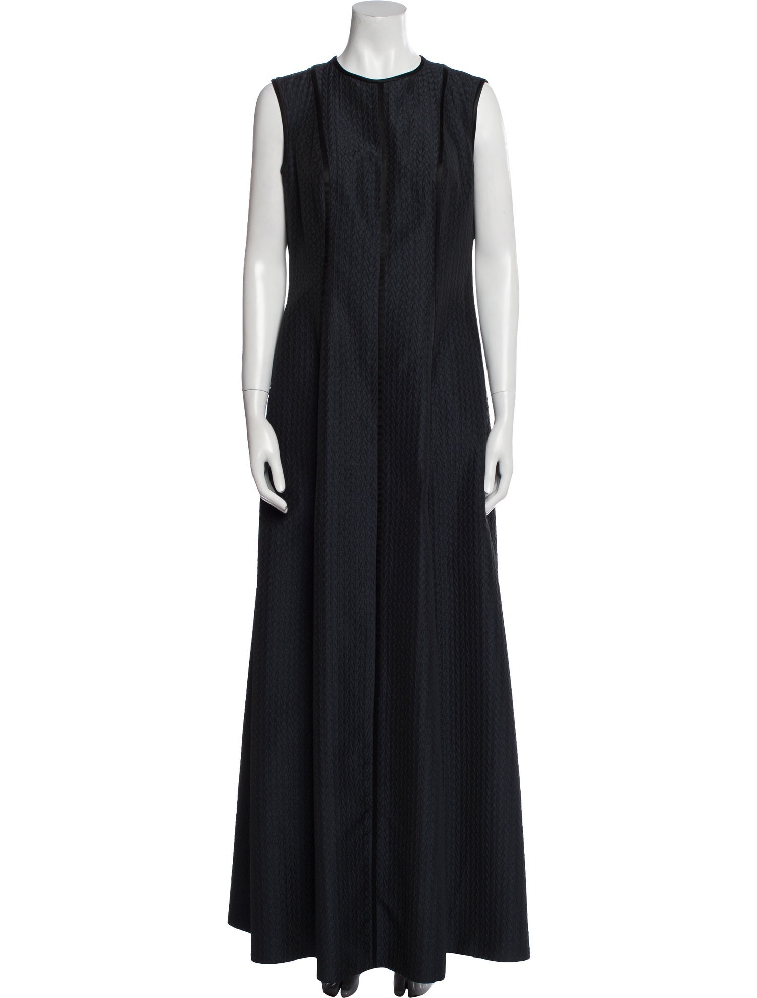 Escada Crew Neck Long Dress