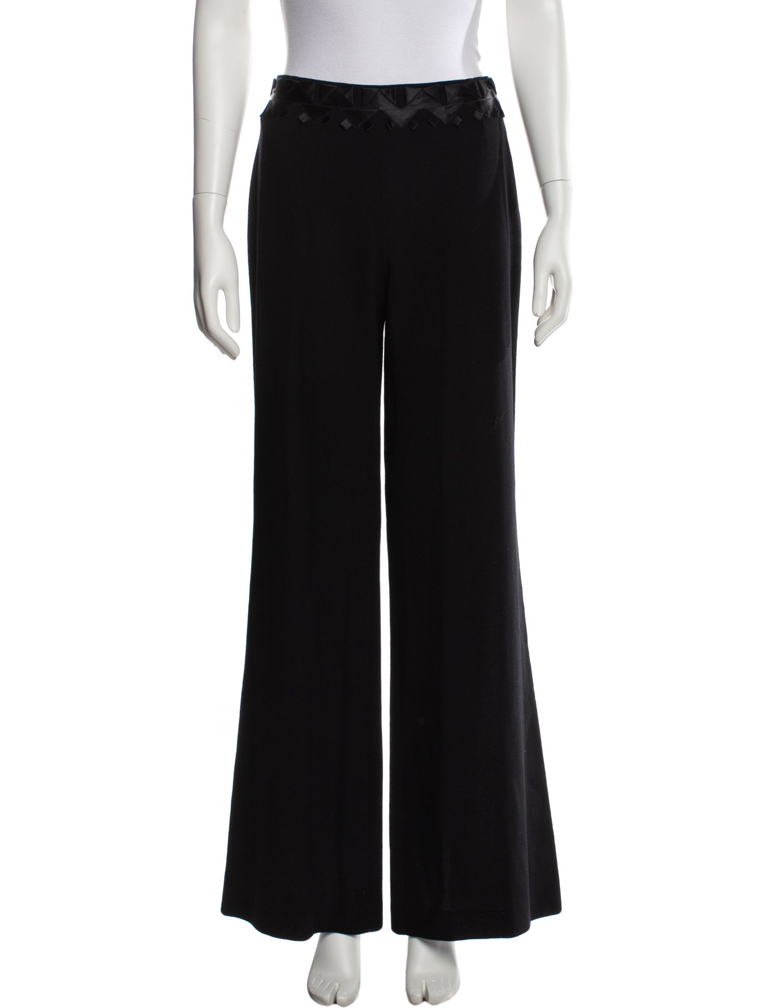 Escada Wool Straight Leg Pants