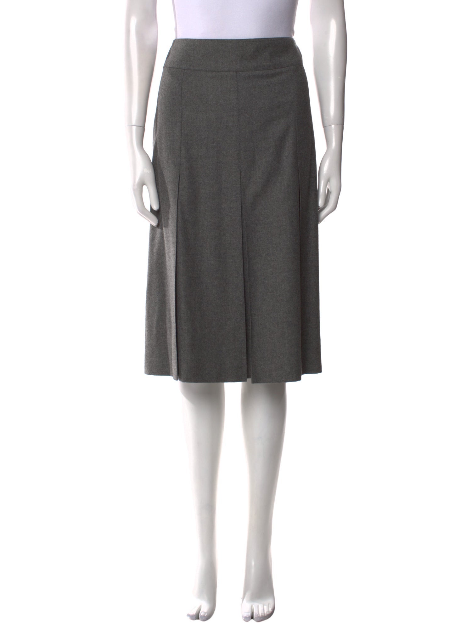 Escada Wool Knee-Length Skirt