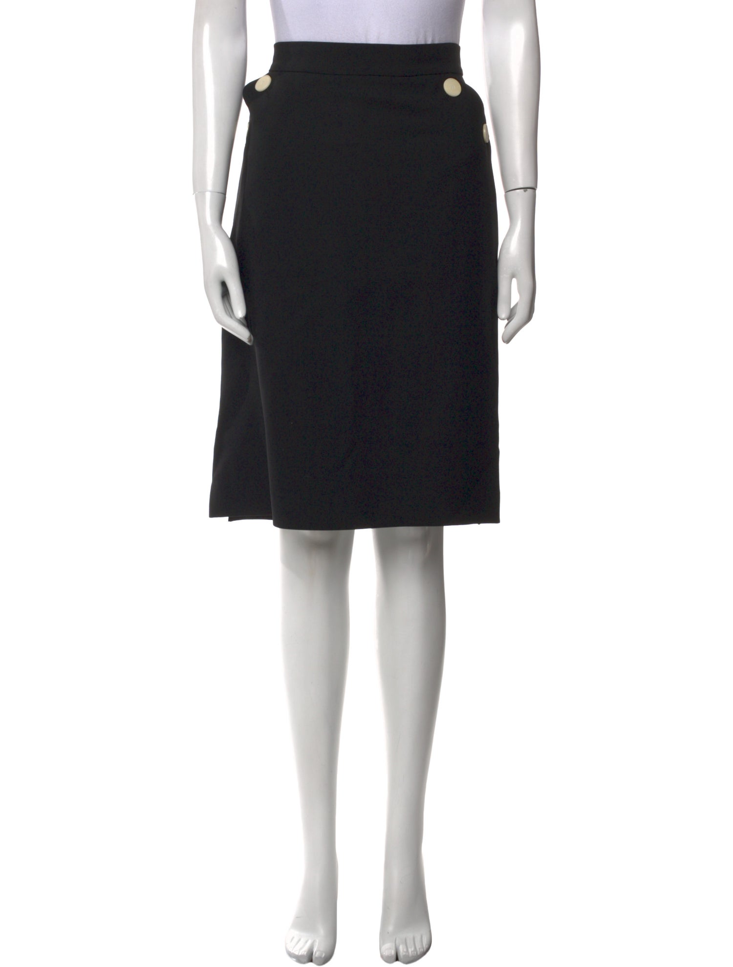 Escada Virgin Wool Knee-Length Skirt