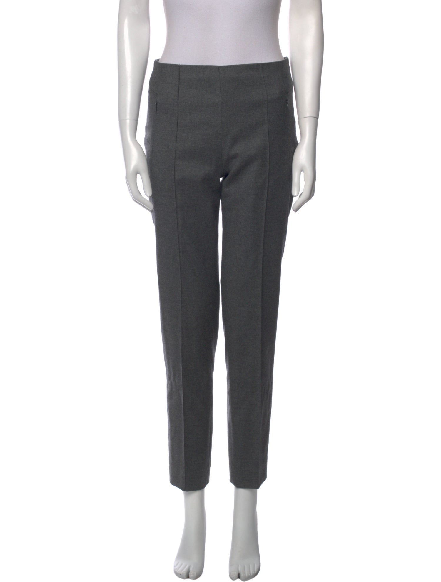 Escada Virgin Wool Skinny Leg Pants