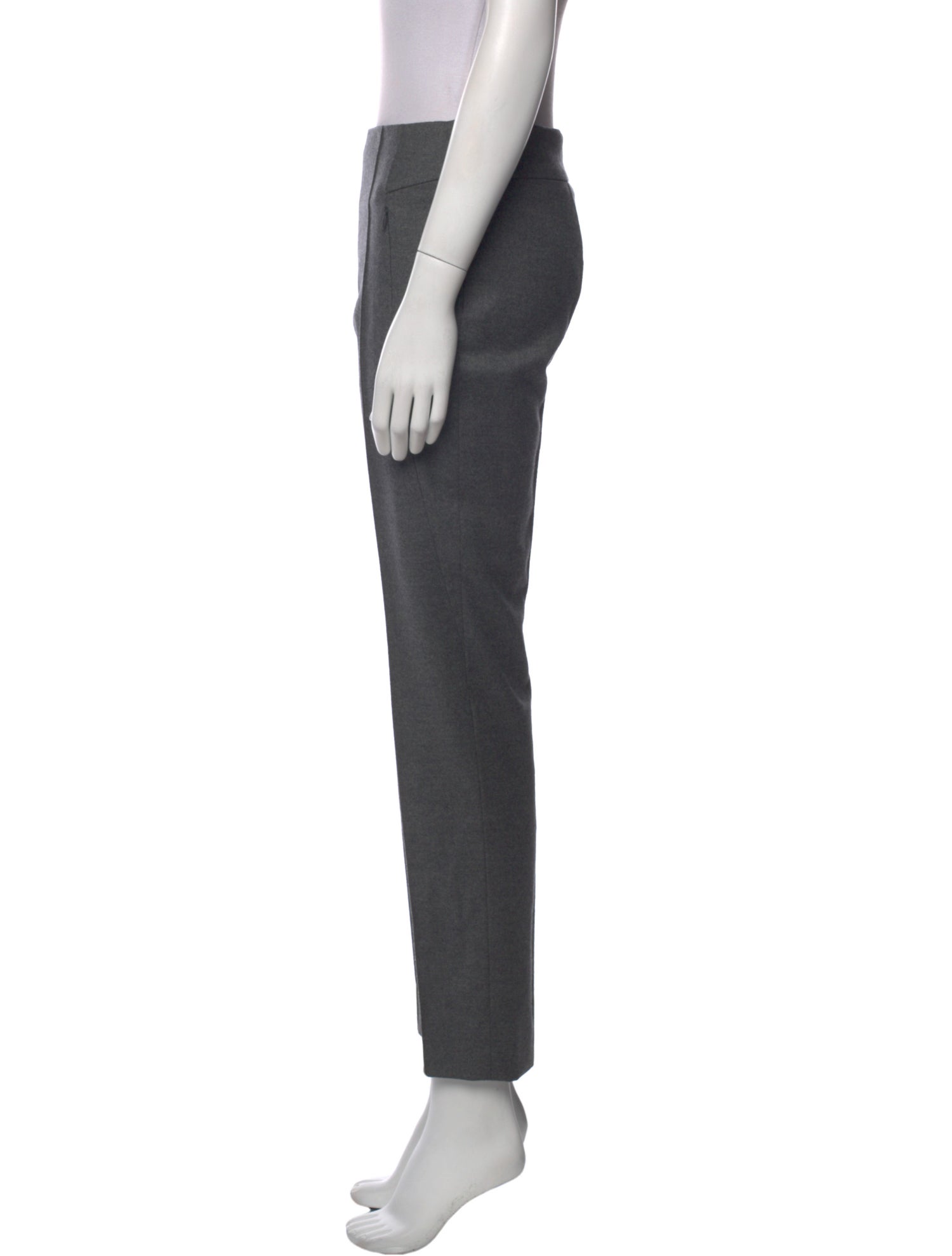 Escada Virgin Wool Skinny Leg Pants