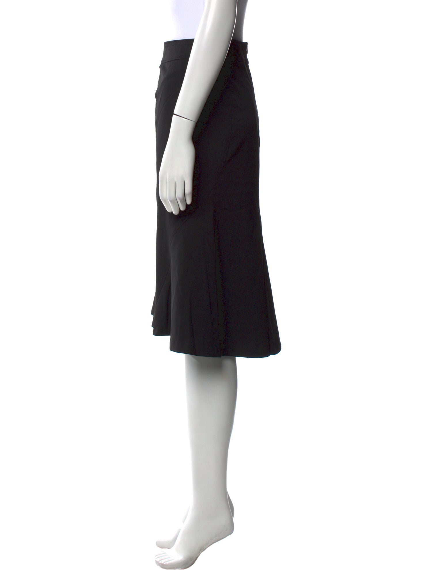 Escada Wool Knee-Length Skirt