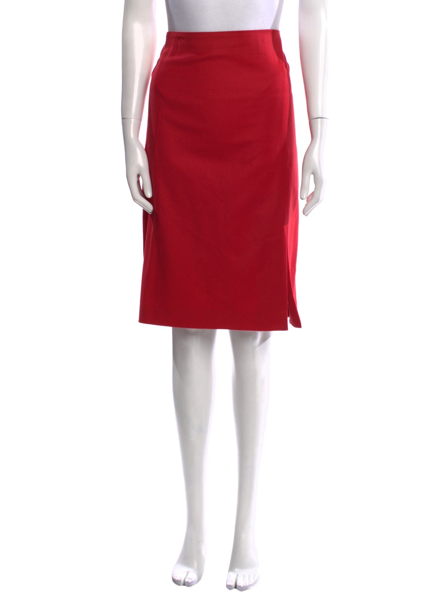 Escada Virgin Wool Knee-Length Skirt