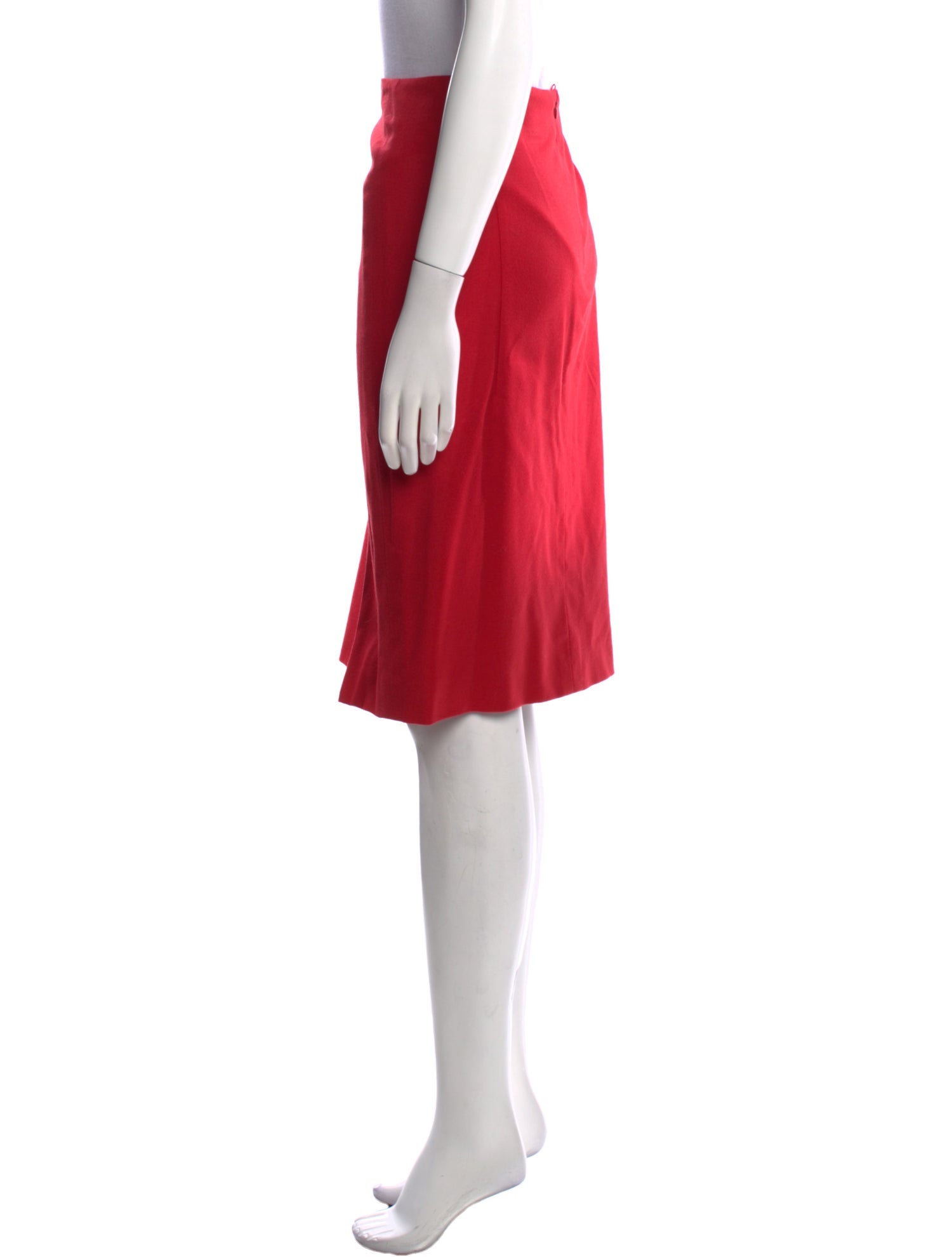 Escada Virgin Wool Knee-Length Skirt