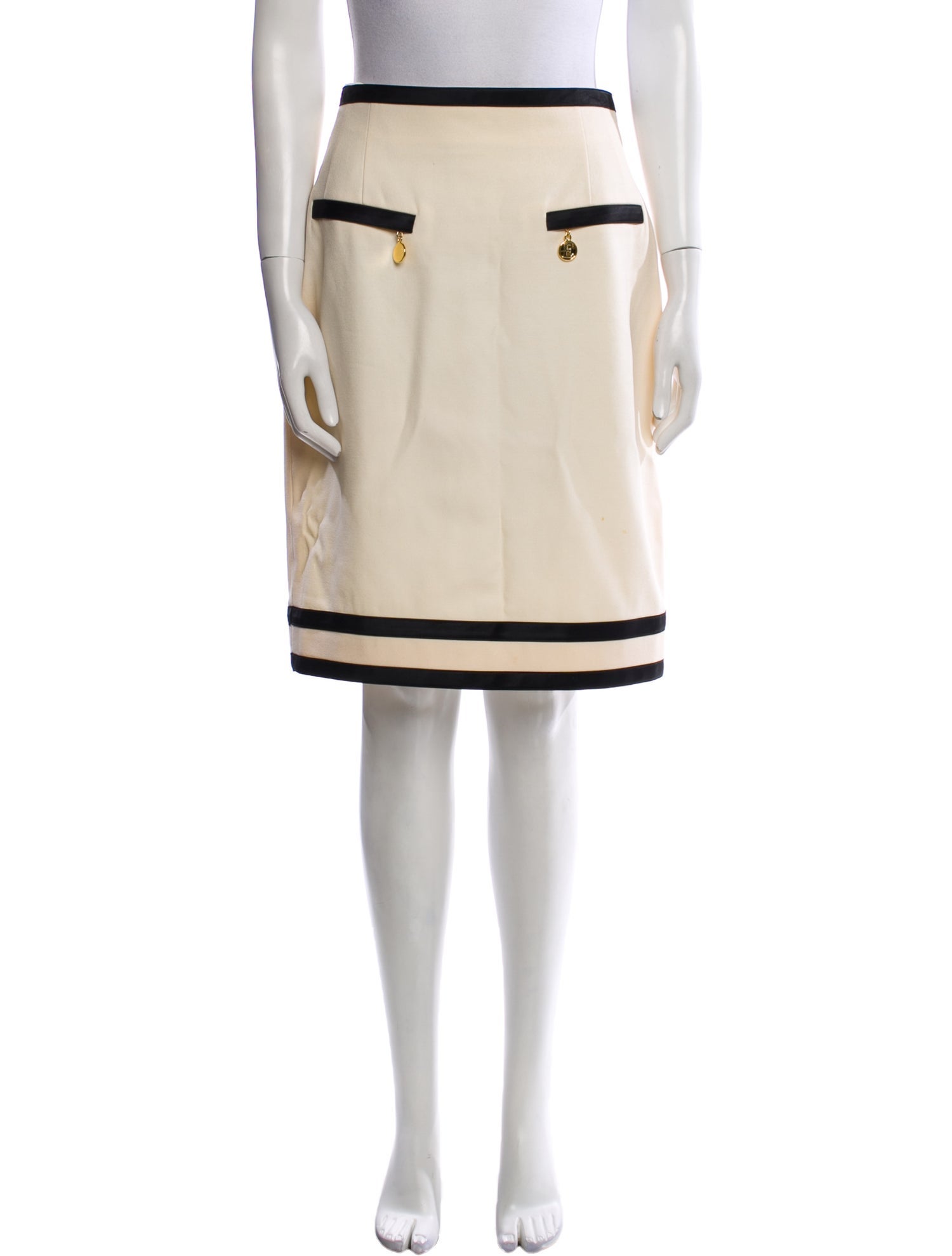 Escada Wool Knee-Length Skirt