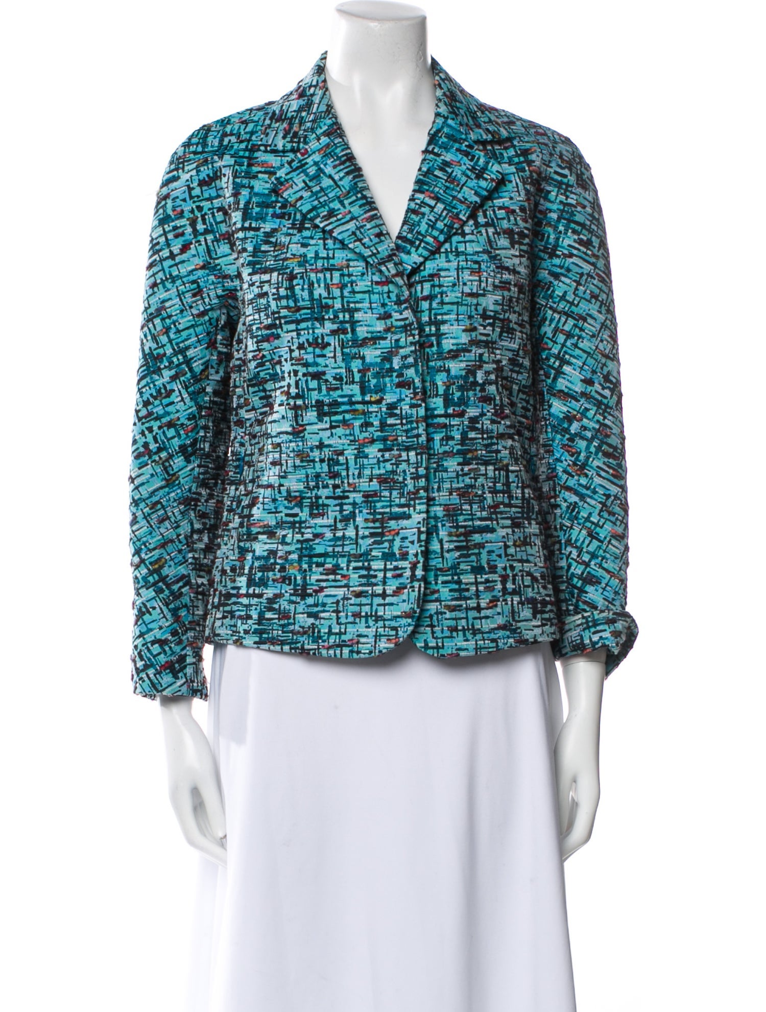 Escada Printed Evening Jacket