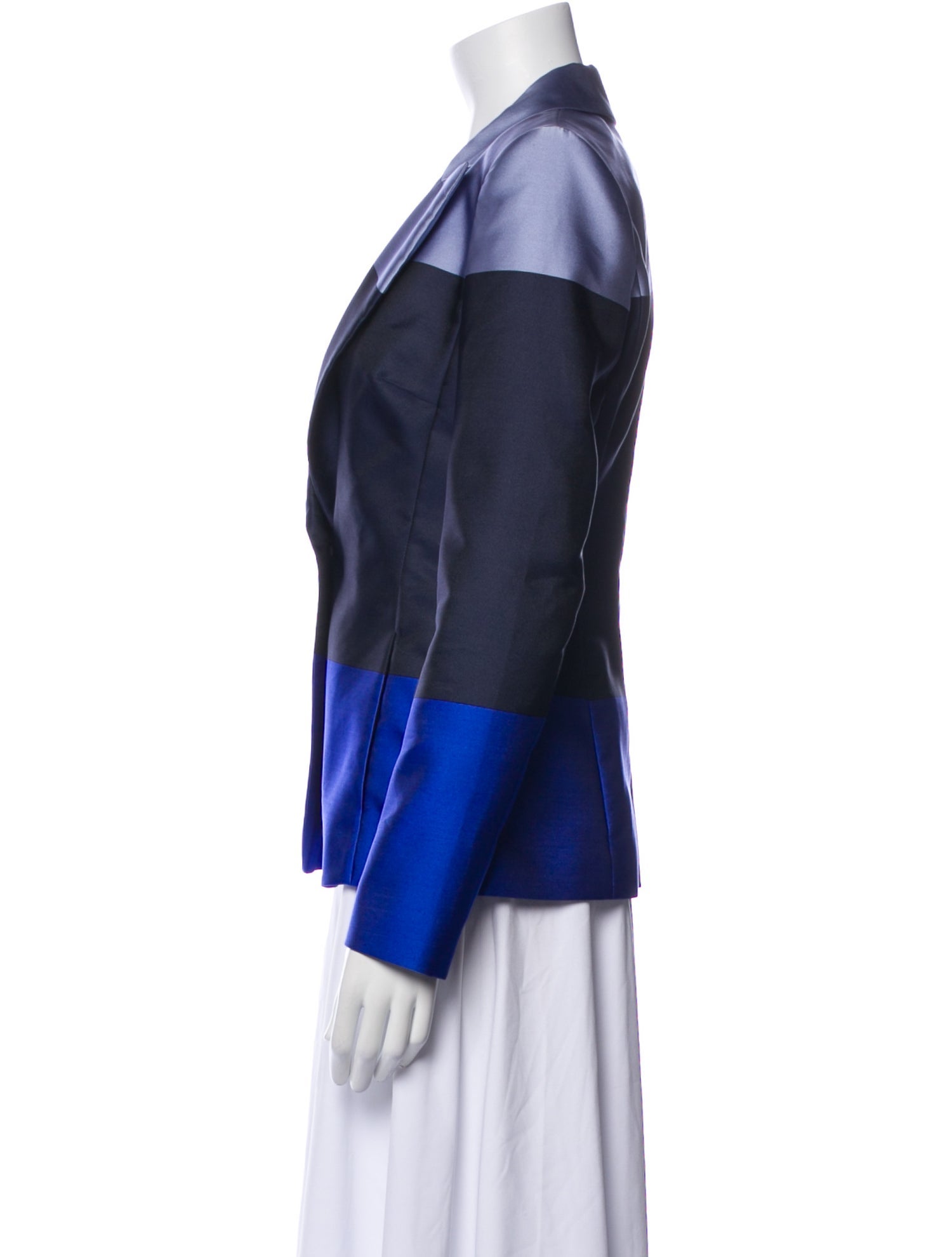 Escada Colorblock Pattern Blazer