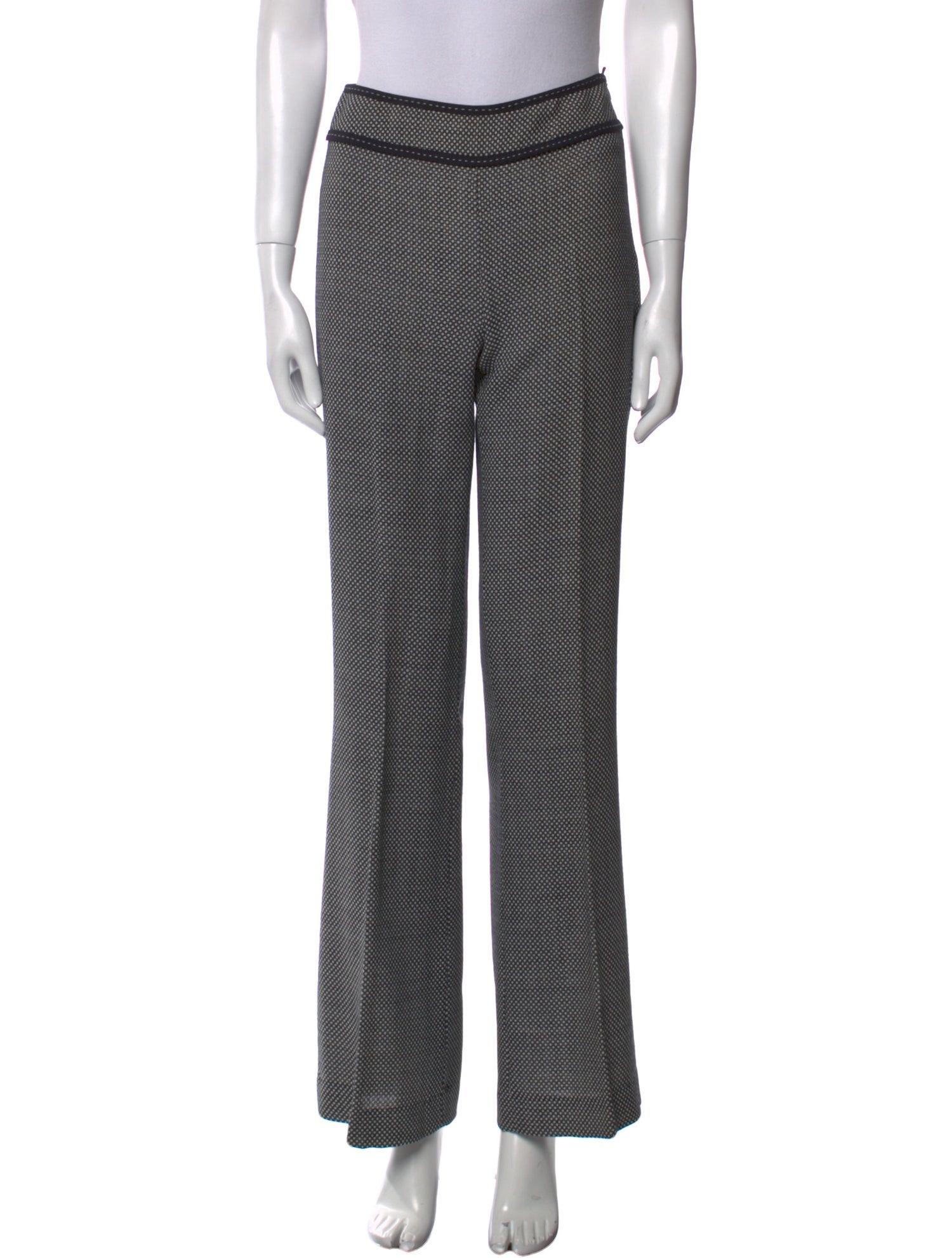 Escada Wool Straight Leg Pants