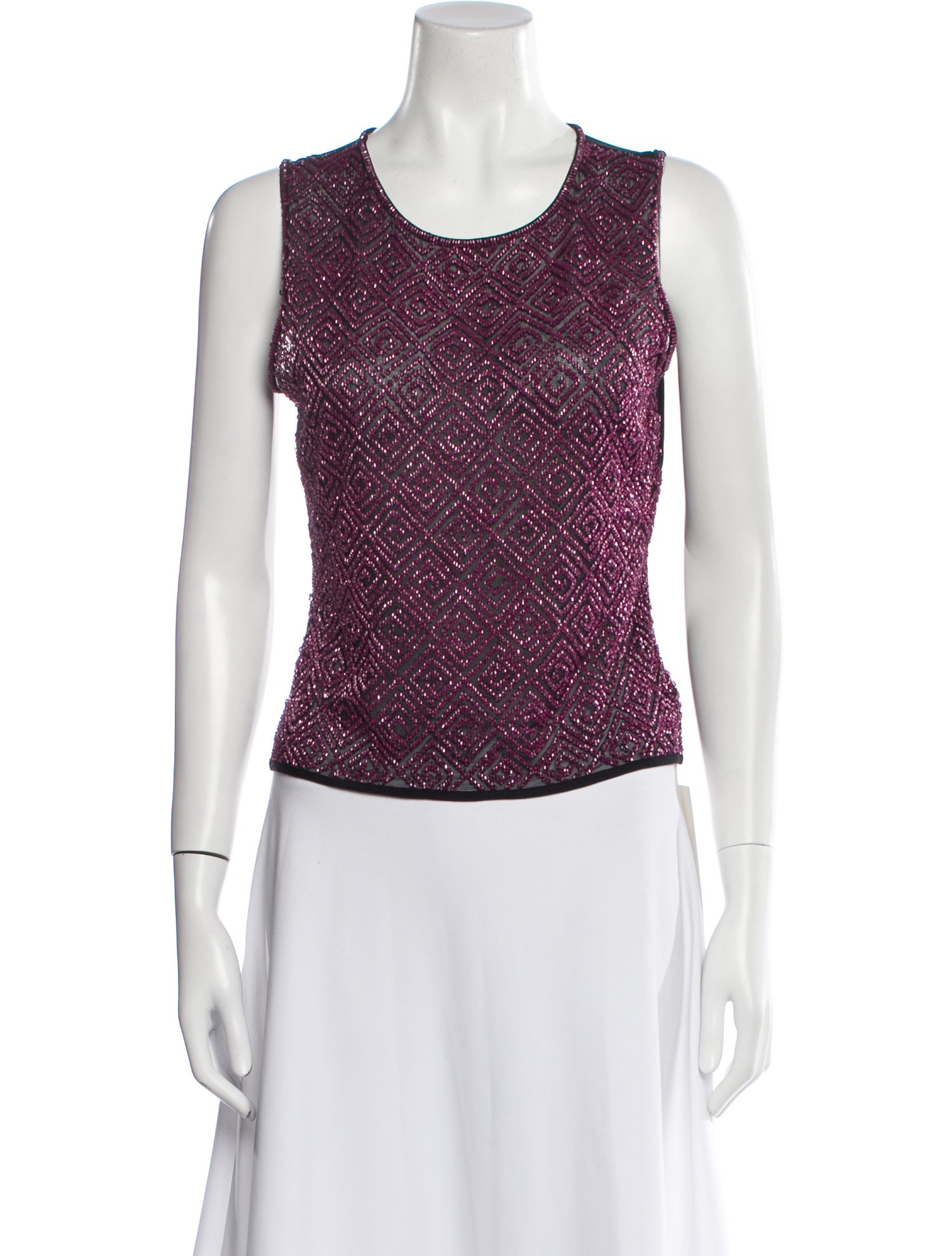 Escada Nylon Printed Top