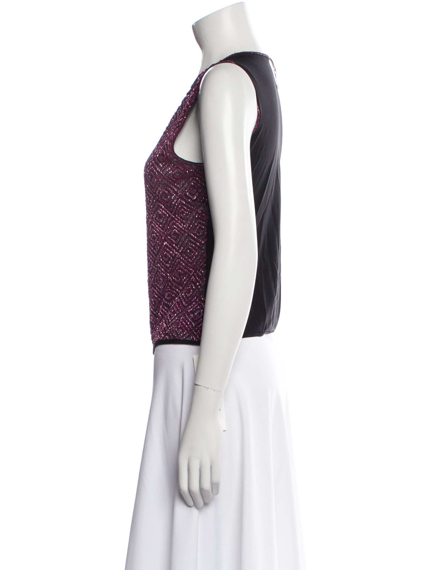 Escada Nylon Printed Top