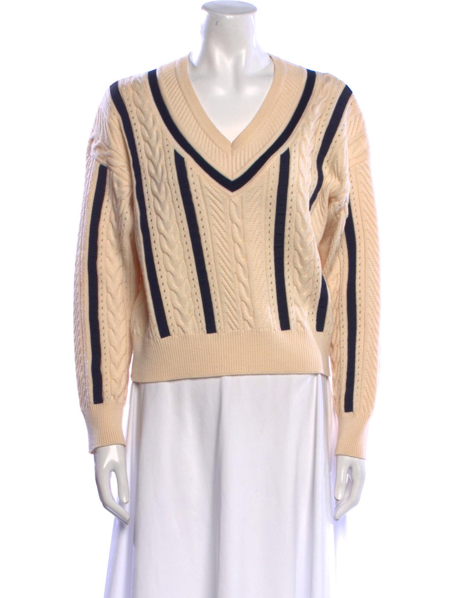 Escada Wool Striped Sweater