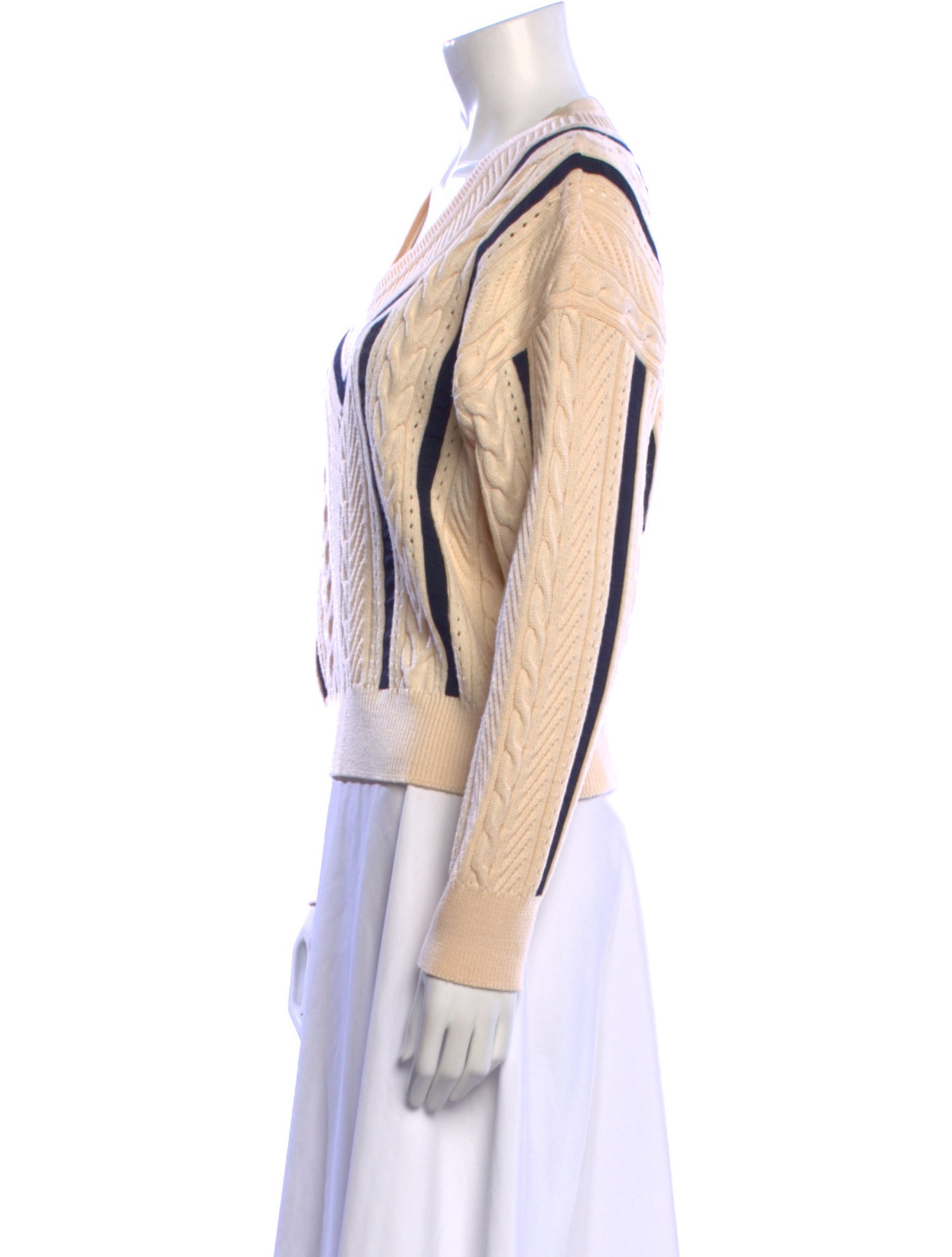 Escada Wool Striped Sweater