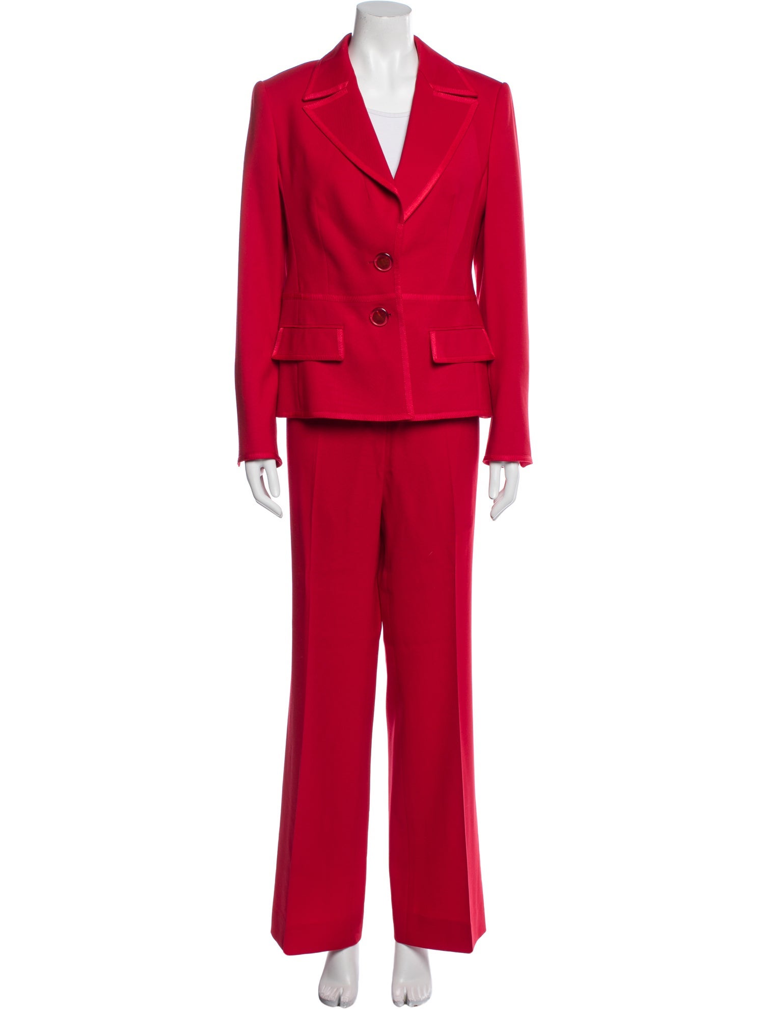 Escada Virgin Wool Pant Set