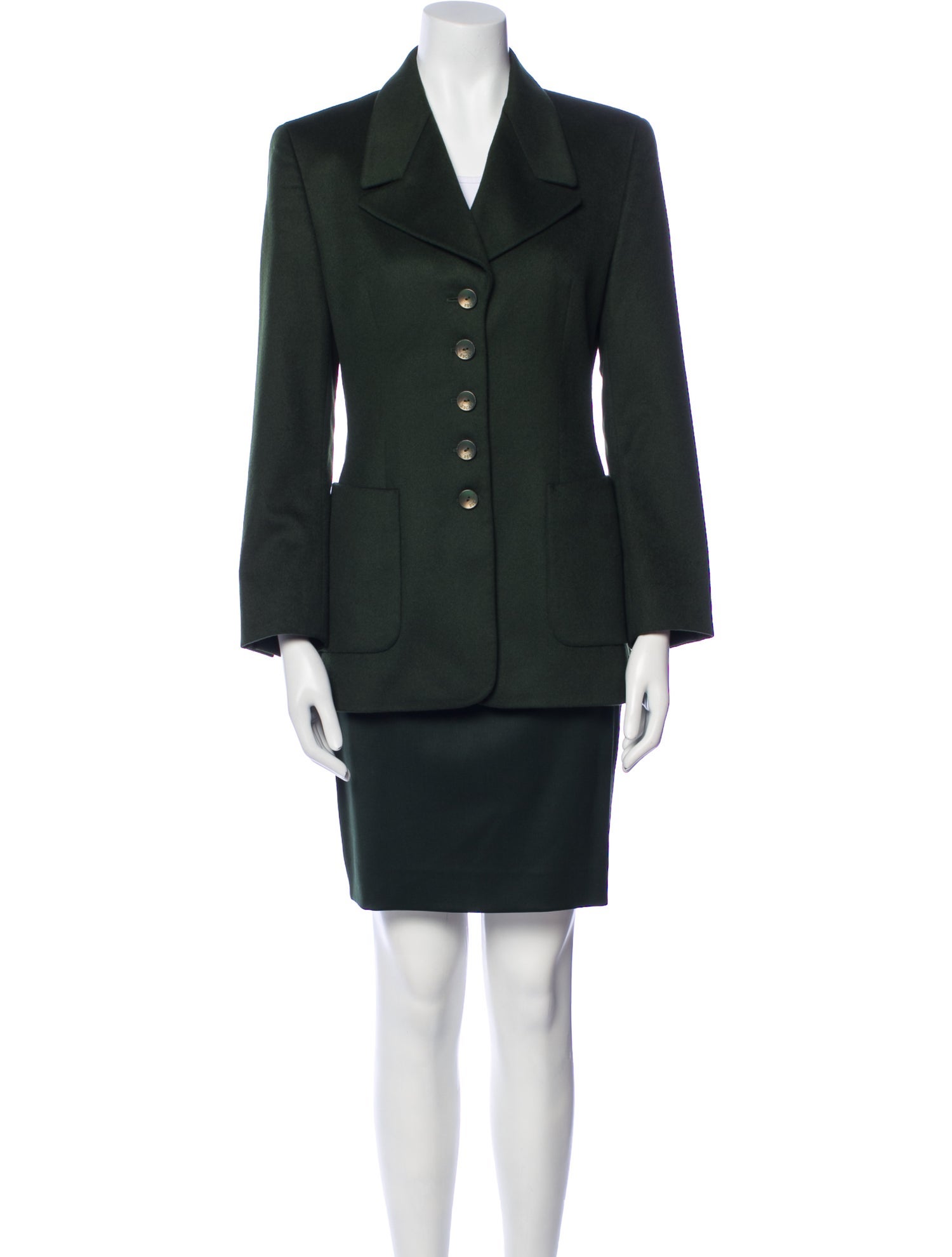 Escada Wool Skirt Set