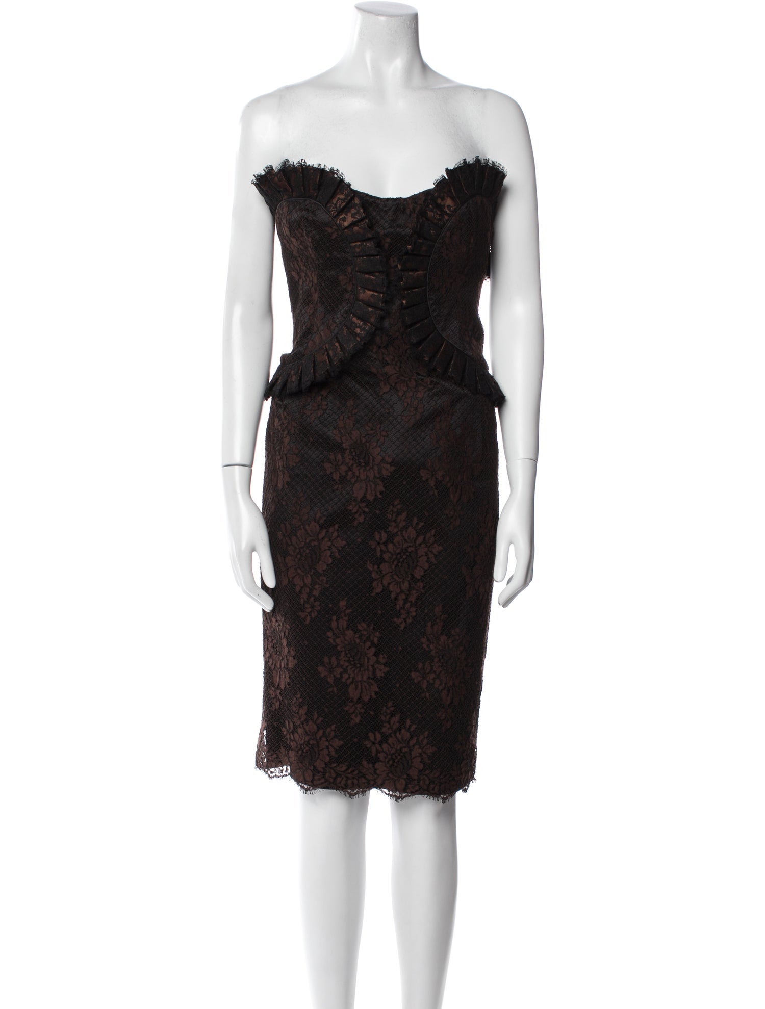 Escada Strapless Mini Dress w/ Tags