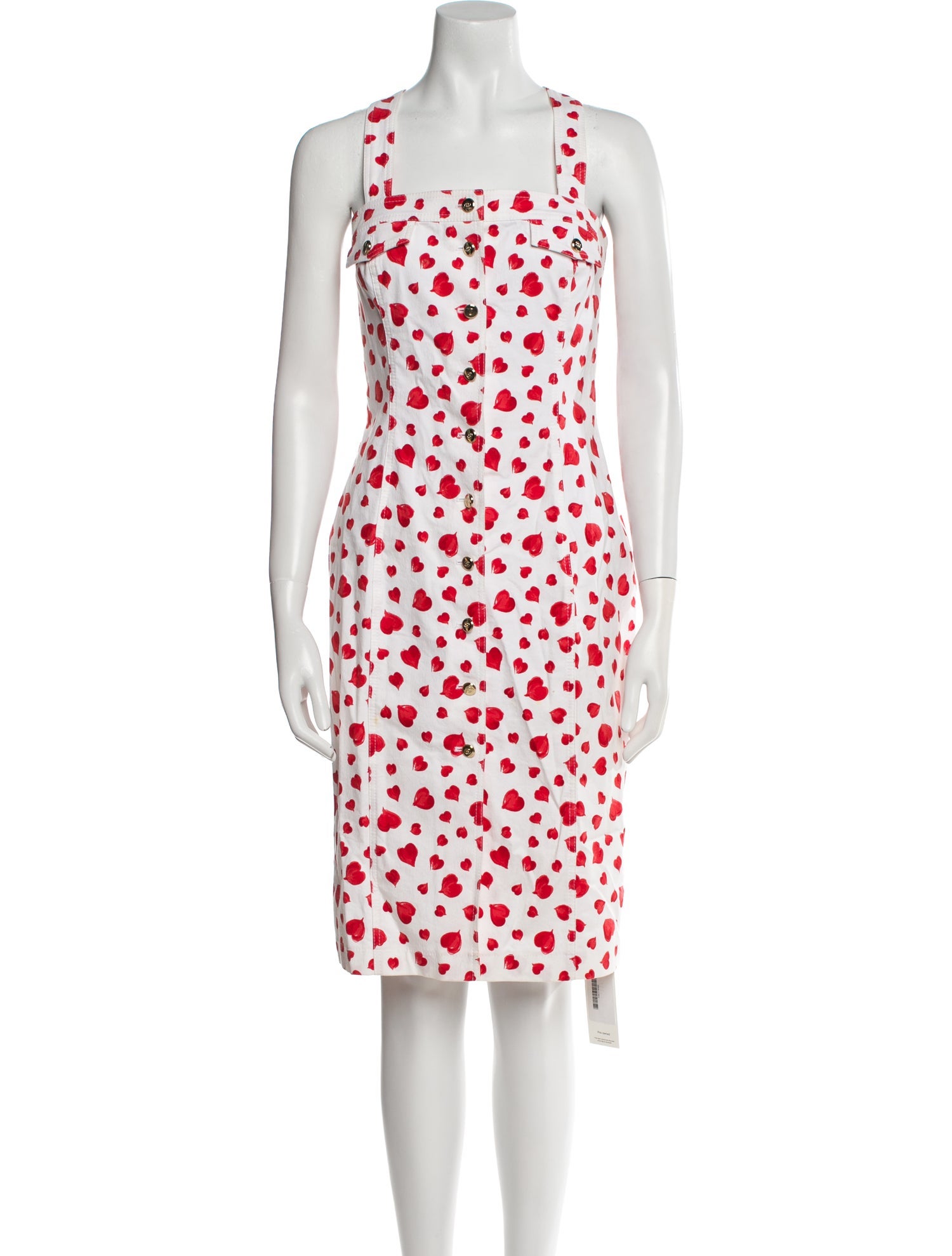 Escada Printed Knee-Length Dress