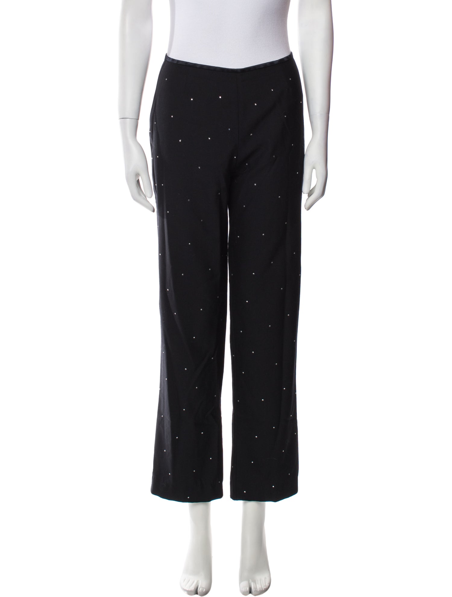 Escada Wool Straight Leg Pants