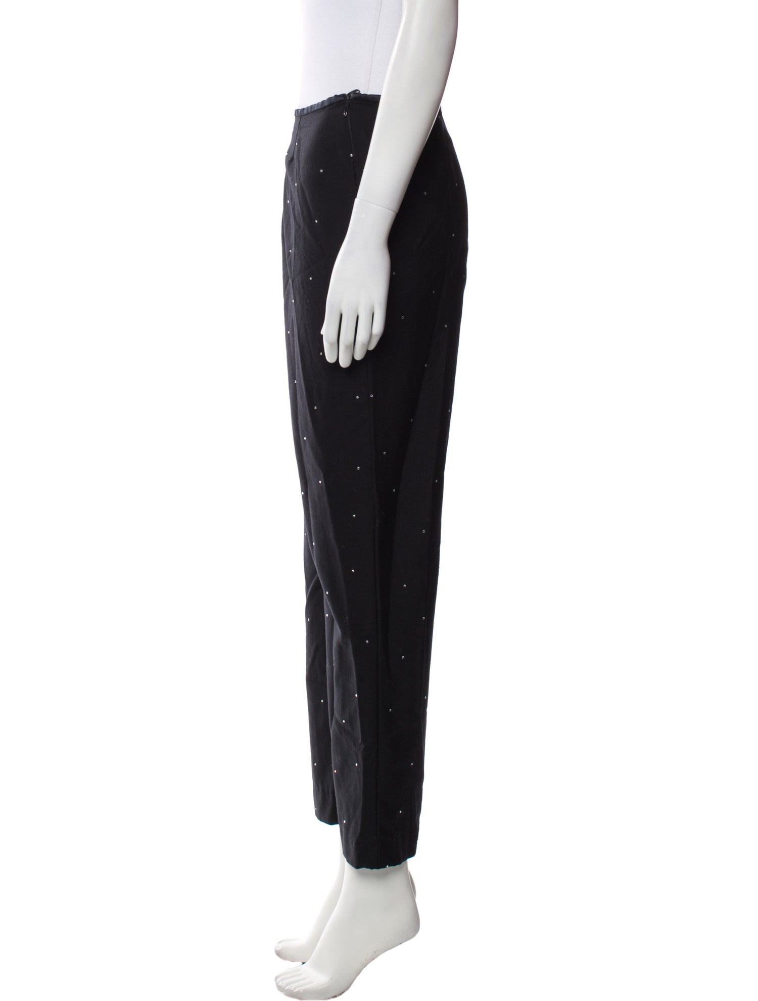 Escada Wool Straight Leg Pants