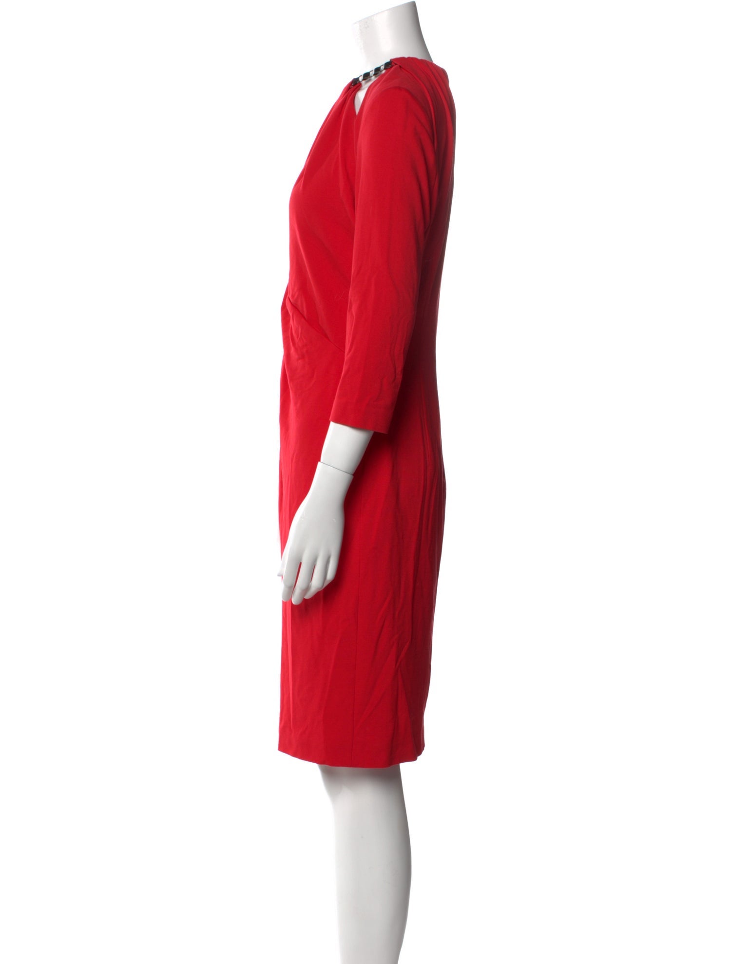 Escada Crew Neck Mini Dress
