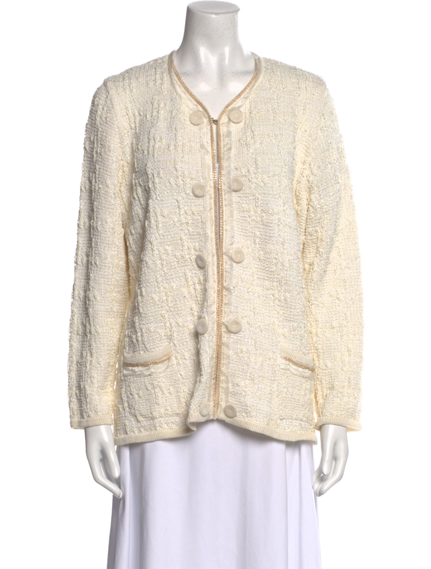 Escada Virgin Wool V-Neck Sweater