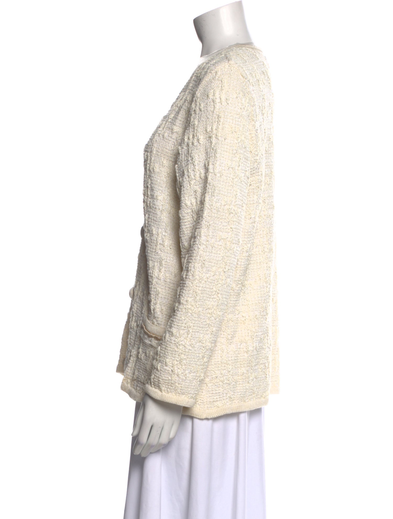 Escada Virgin Wool V-Neck Sweater